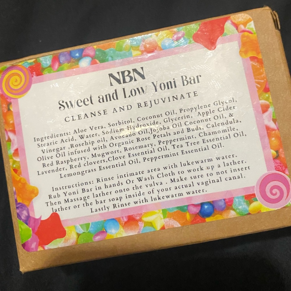 YONI bar, never been used! Smells so good.